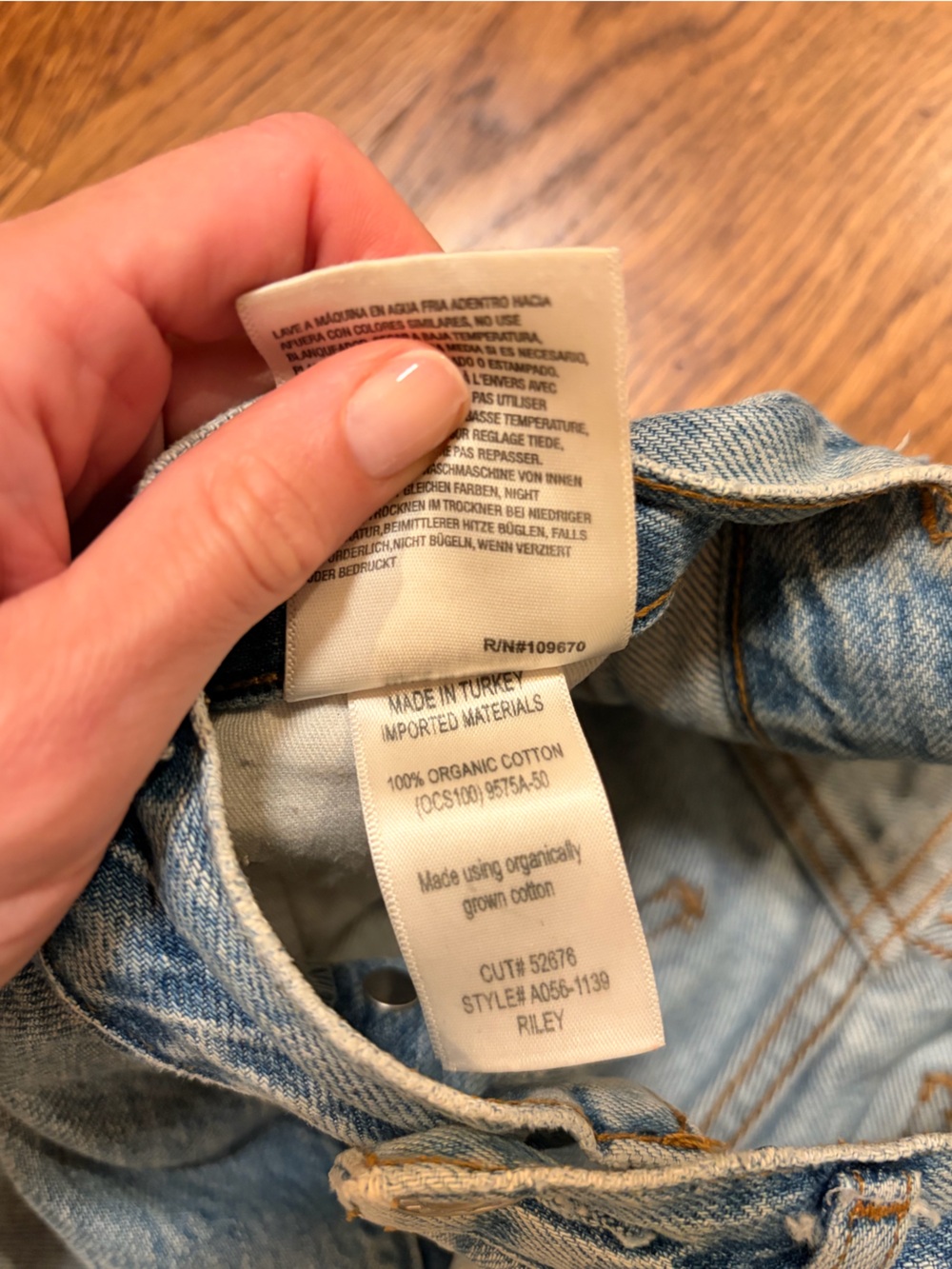 Agolde Riley denim - Picture 6 of 6